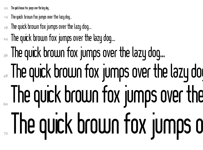 [z] Prozak font waterfall